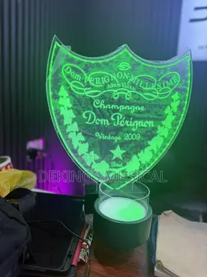 Luxury Dom P Champagne Bottle Glorifier Display,Dom Perignon Glorifier