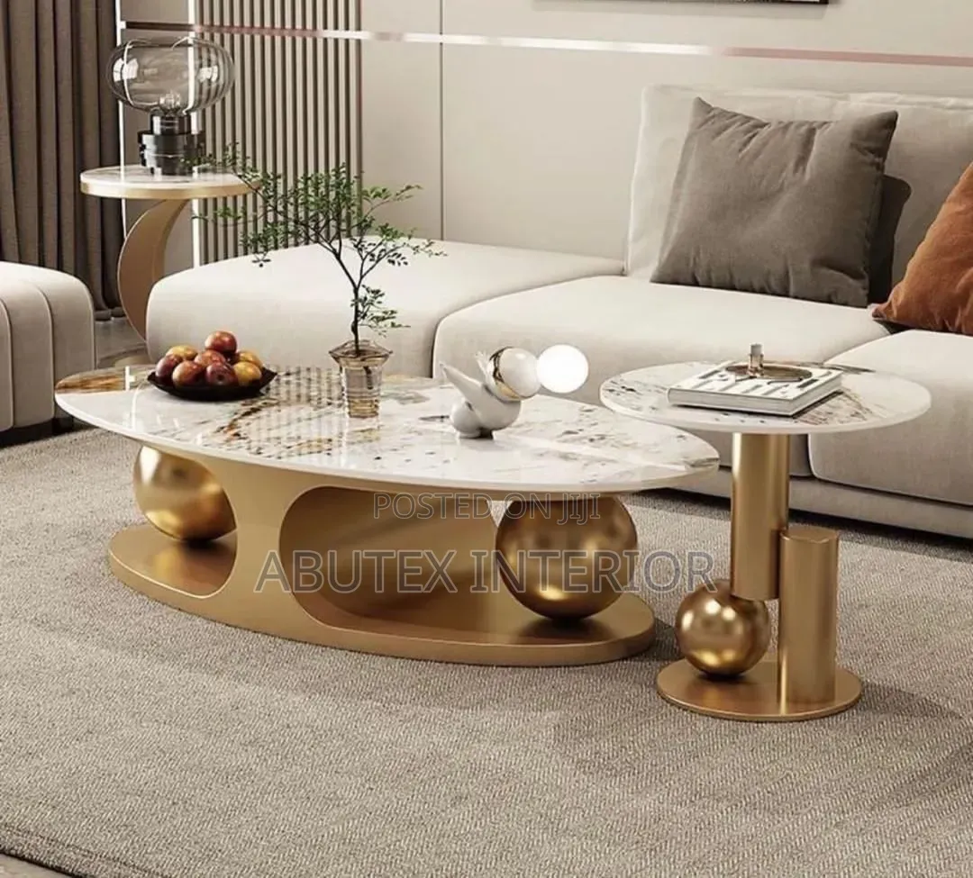 Classic Durable Centre Table With Stool