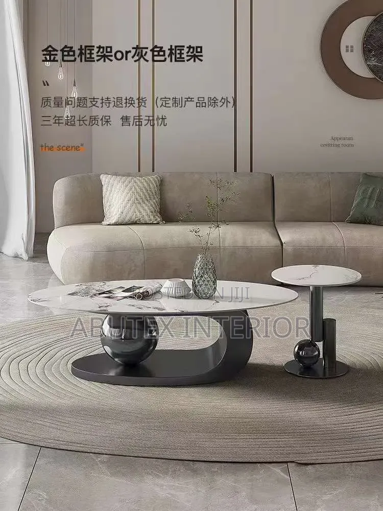 Classic Durable Centre Table With Stool