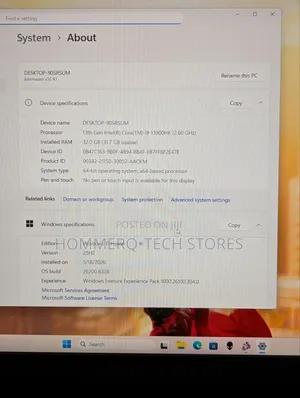 Laptop Alienware X16 r1 32GB Intel Core i9 SSD 1T