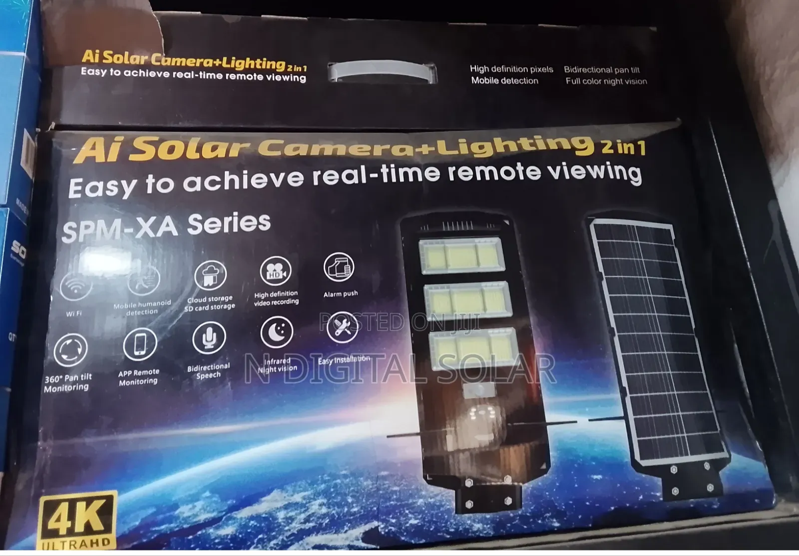 1lens Solar Street Camera Plus Light