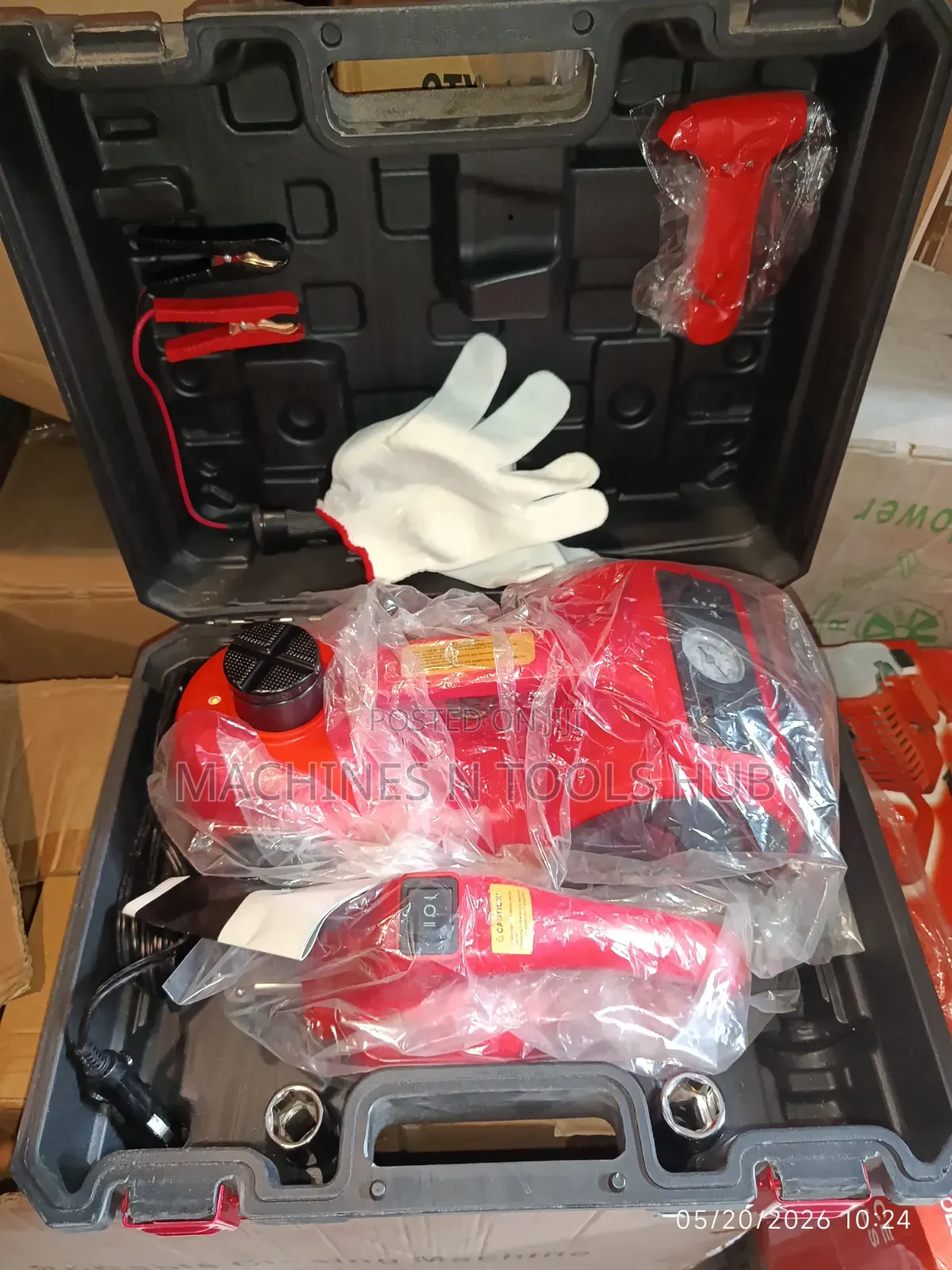 12v Electric Hydraulic Car Jack Kit