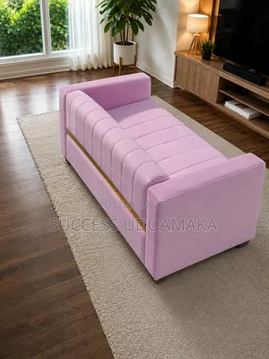 2 Seater Pitch Color Sofa