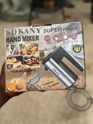 Sokany Hand Mixer Is Available Now