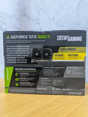Zotac Gaming Geforce 1660ti Graphics Card