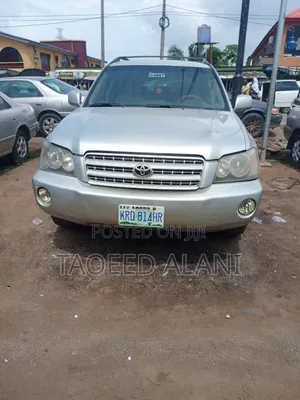 Toyota Highlander V6 FWD 2003 Silver
