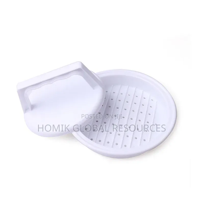 1pc Thickened Plastic Hamburger Meat Press