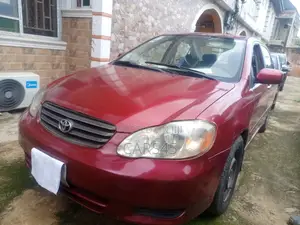 Toyota Corolla 2003 Red