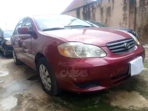 Toyota Corolla 2003 Red
