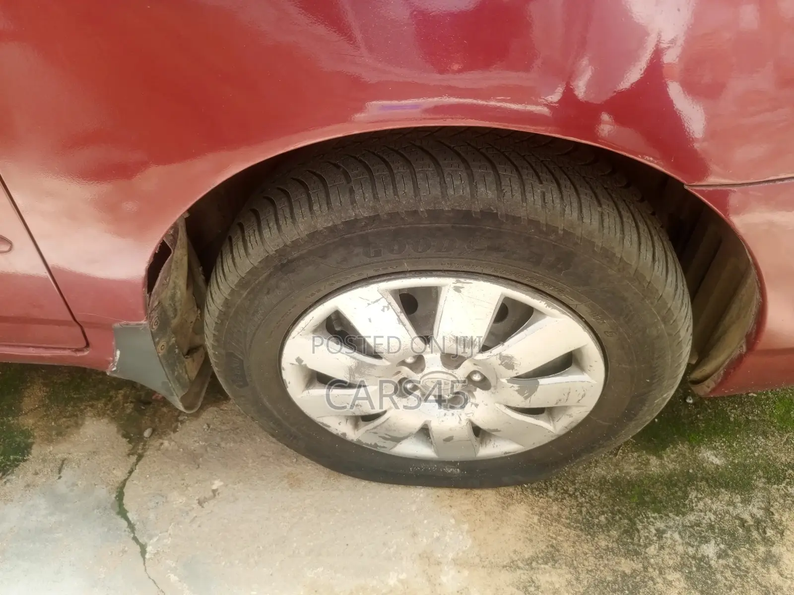 Toyota Corolla 2003 Red