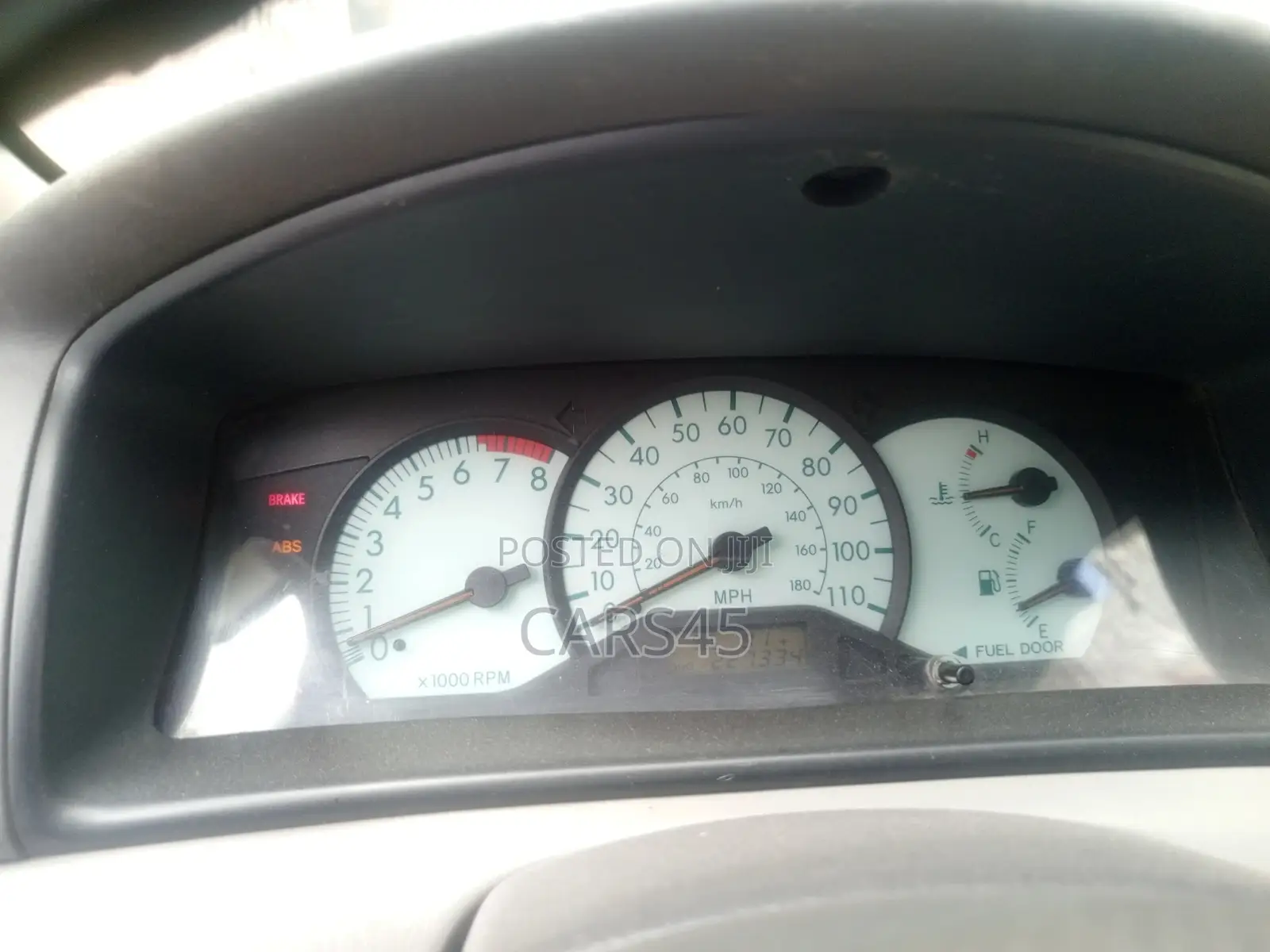 Toyota Corolla 2003 Red