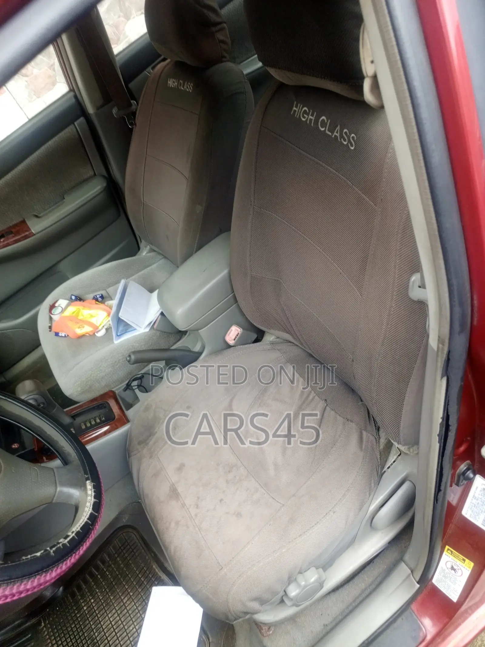 Toyota Corolla 2003 Red