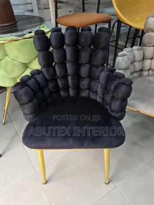 Padded Fabric Imported Single Chair
