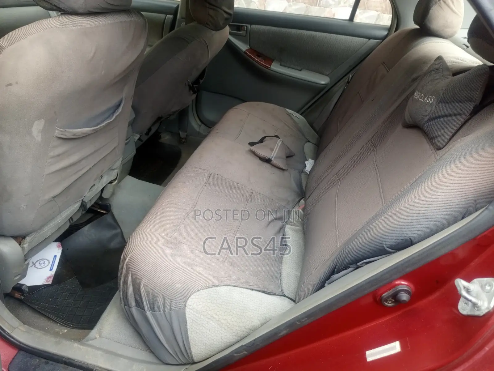 Toyota Corolla 2003 Red