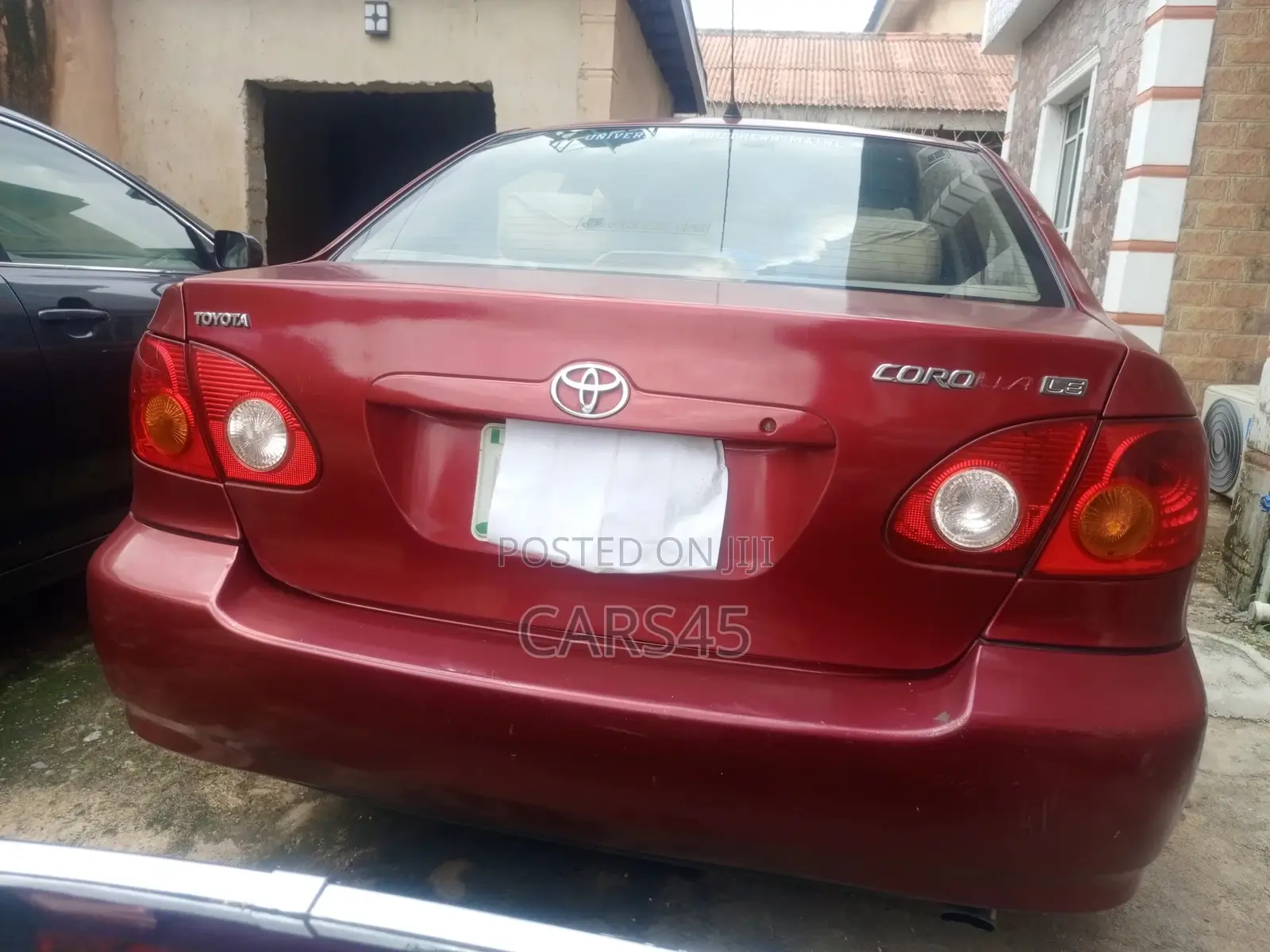 Toyota Corolla 2003 Red
