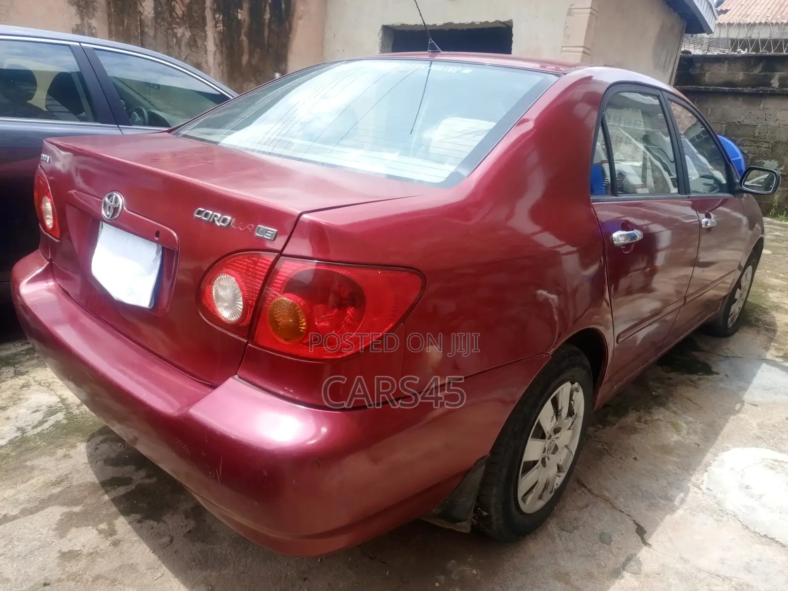 Toyota Corolla 2003 Red