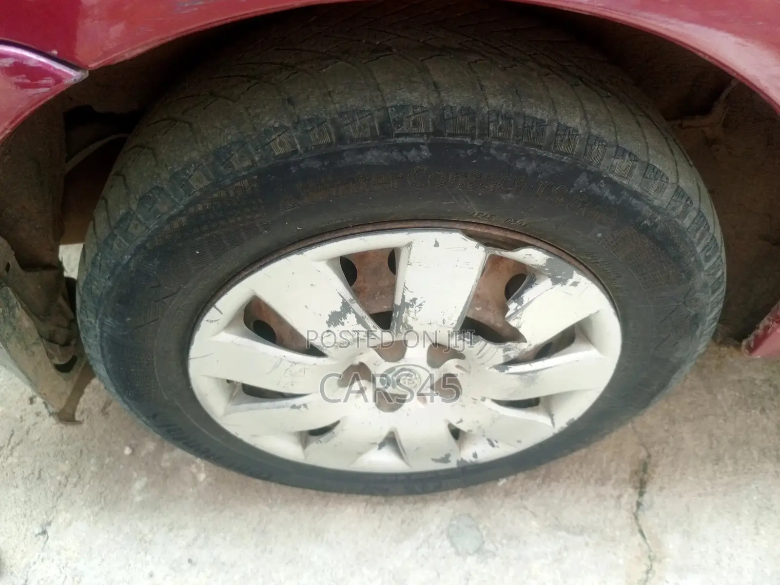 Toyota Corolla 2003 Red