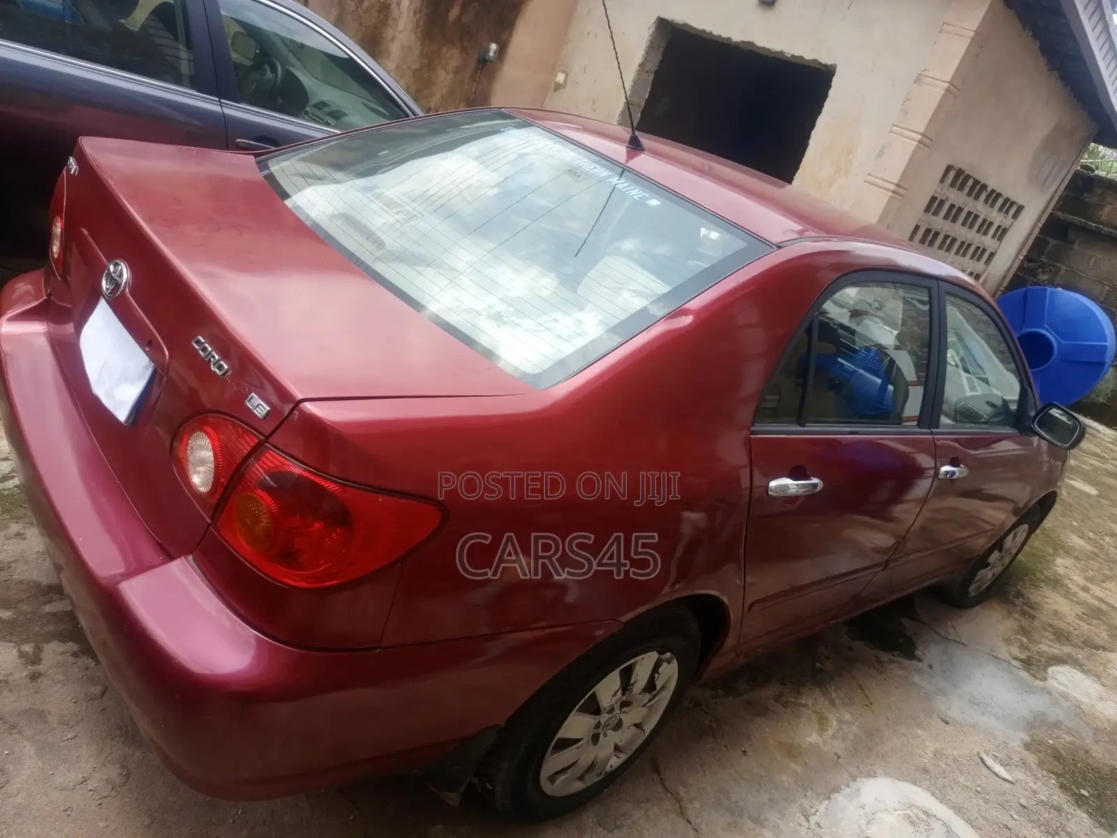 Toyota Corolla 2003 Red