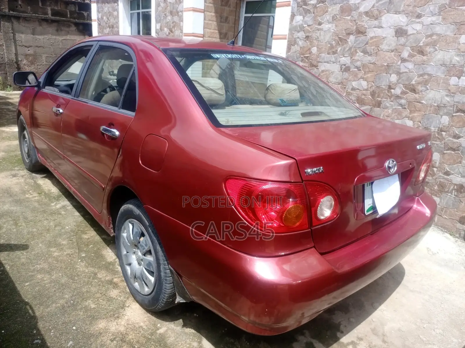 Toyota Corolla 2003 Red