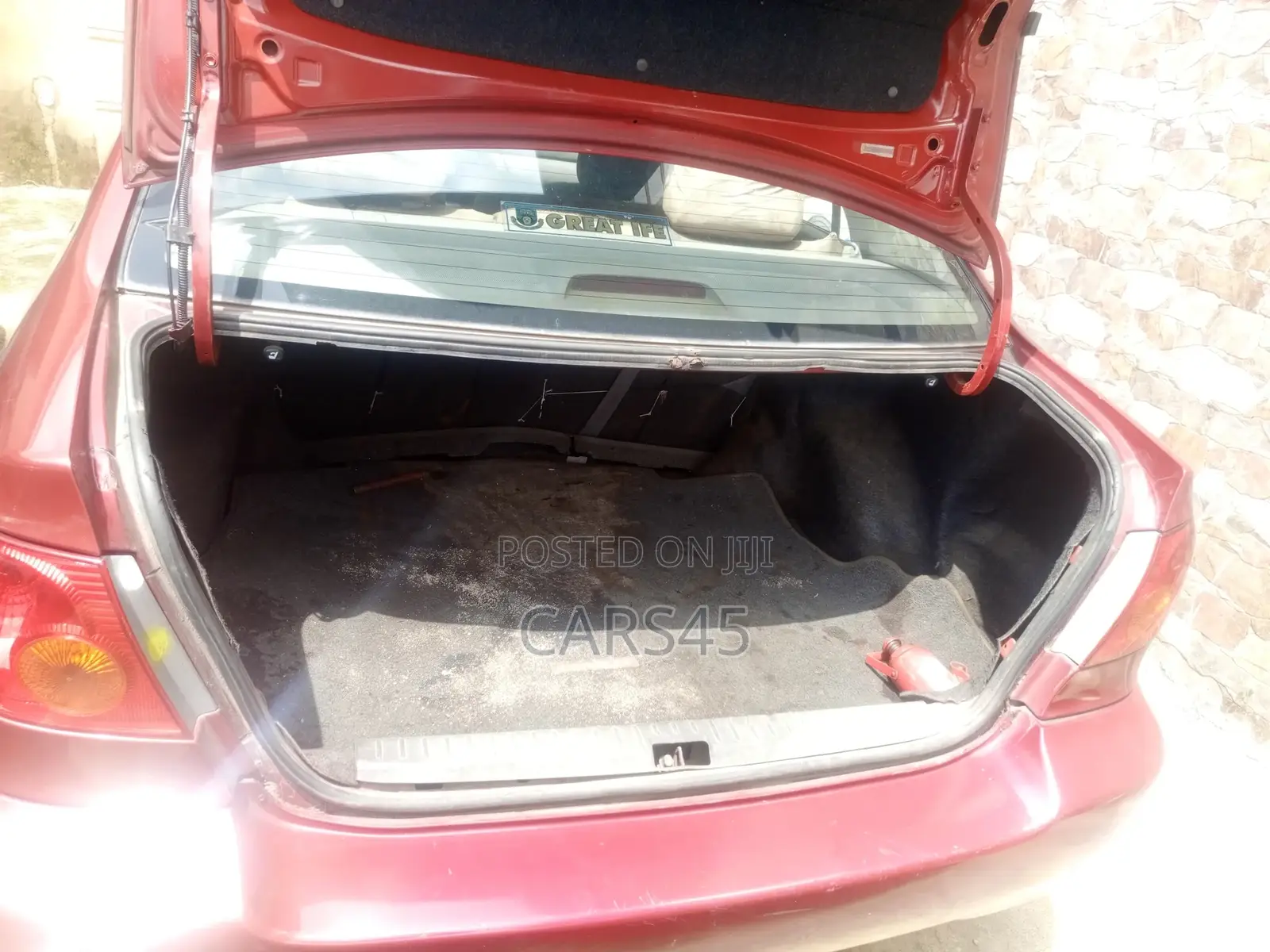 Toyota Corolla 2003 Red