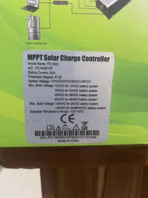 80amps Must MPPT Charge Controller