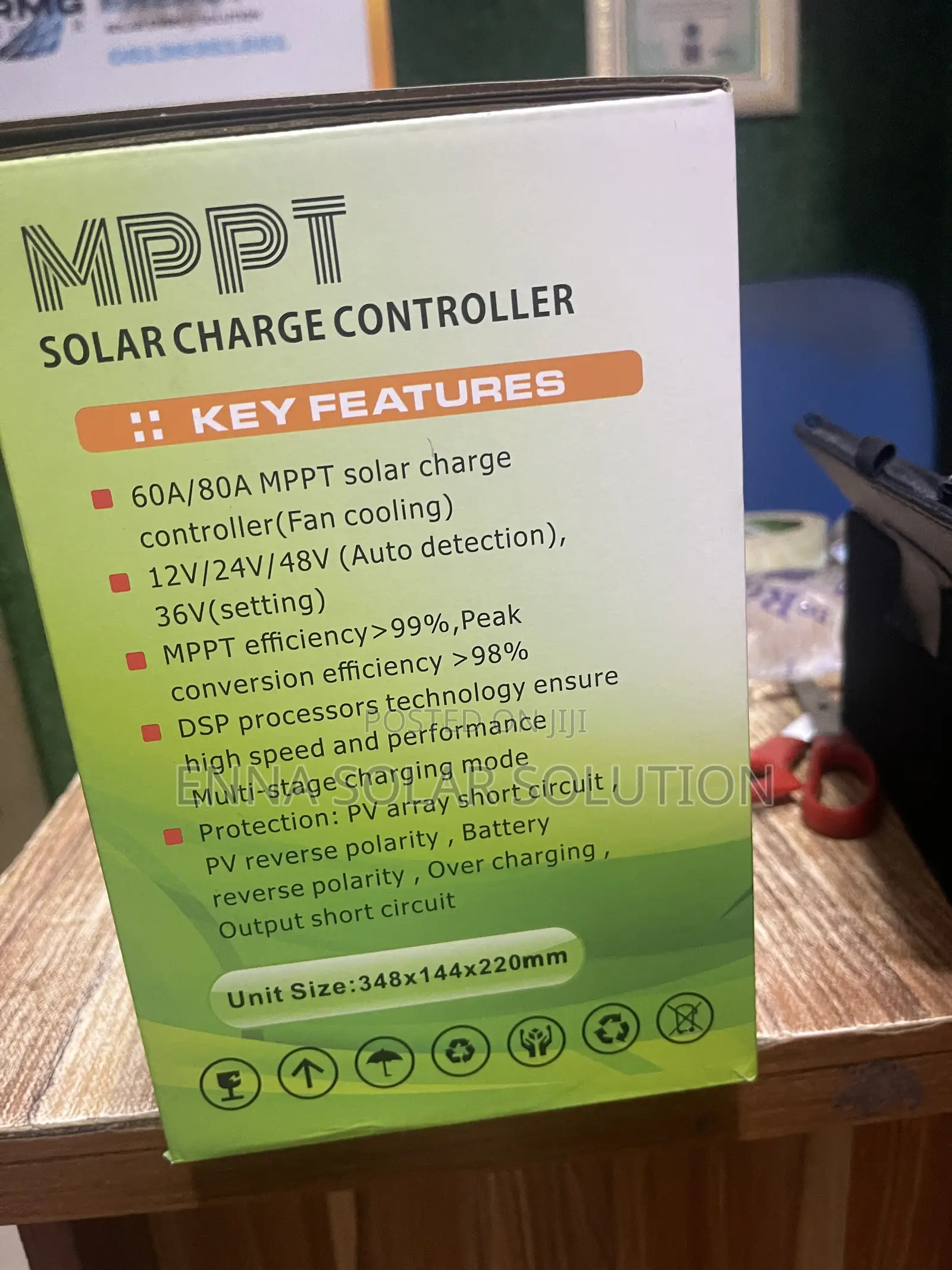 80amps Must MPPT Charge Controller