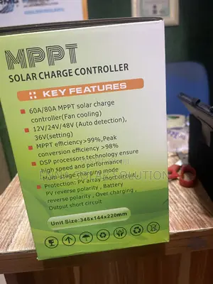 80amps Must MPPT Charge Controller
