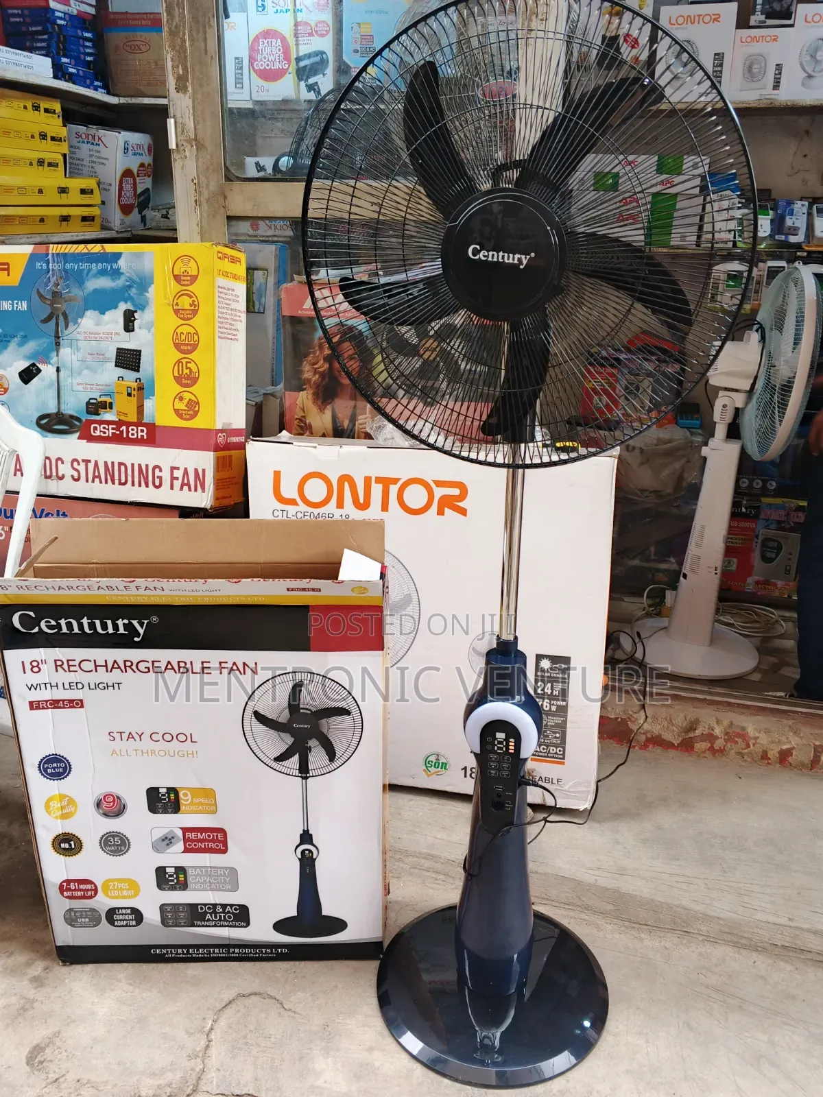 Century Rf Digital Fan 18in