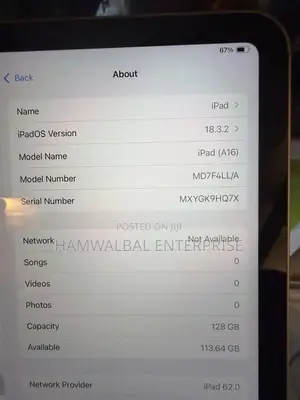 Apple iPad (2025) 128 GB Silver