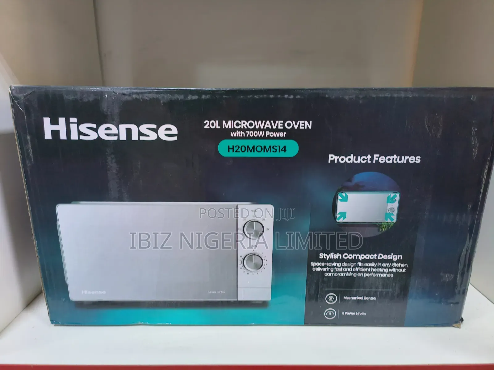 Hisense 20l Microwave (Sliver)