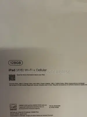 New Apple iPad (2025) 128 GB Pink
