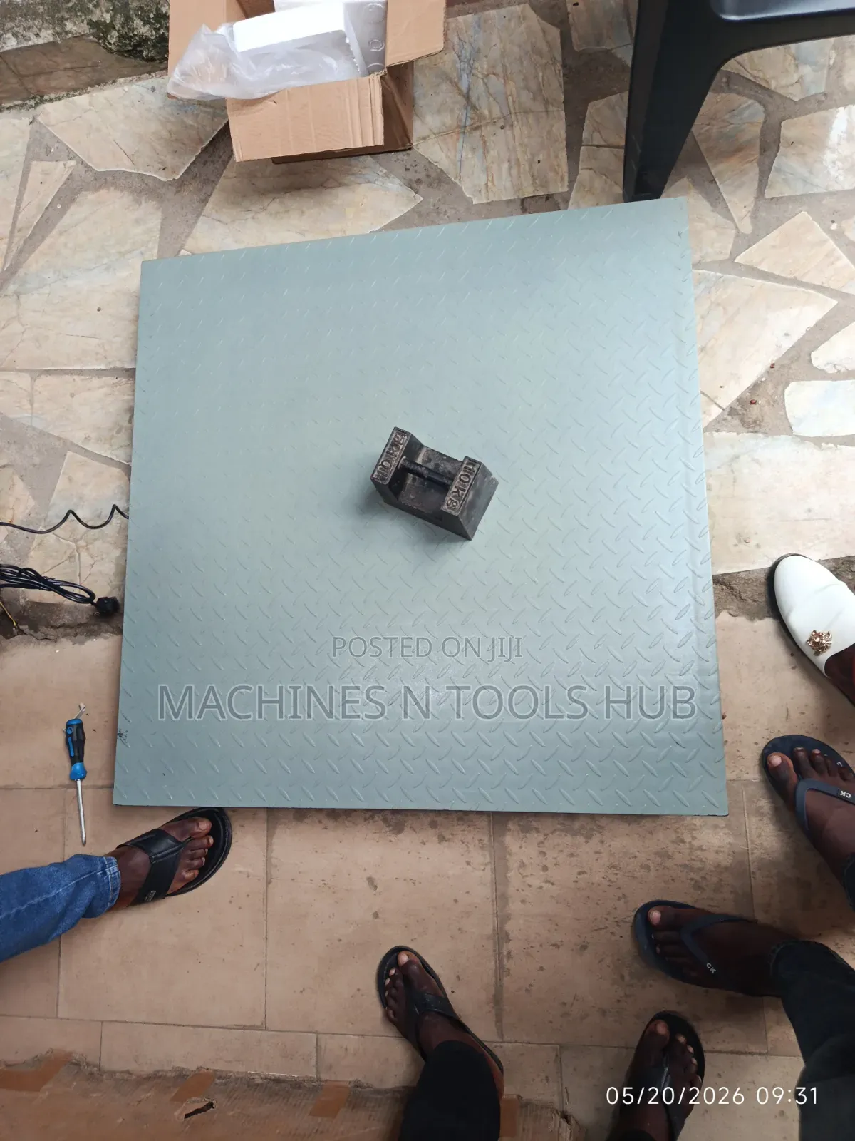 1m × 1m Platform Weighing Scale.