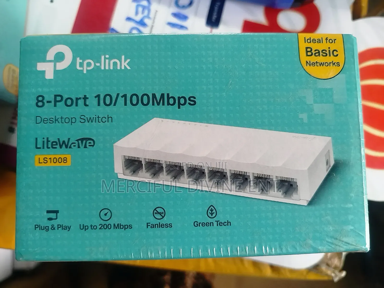 Tp-Link 8port 10/100mbps Desktop Switch Ls1008