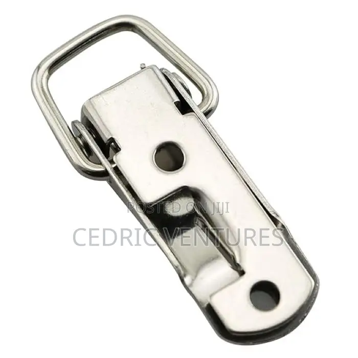 Stainless Steel Spring Loaded Toggle Latch Clamp Clip Lock - 2pcs