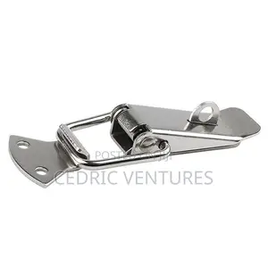 Stainless Steel Spring Loaded Toggle Latch Clamp Clip Lock - 2pcs