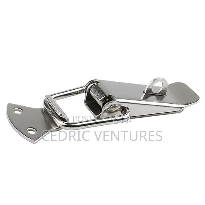 Stainless Steel Spring Loaded Toggle Latch Clamp Clip Lock - 2pcs