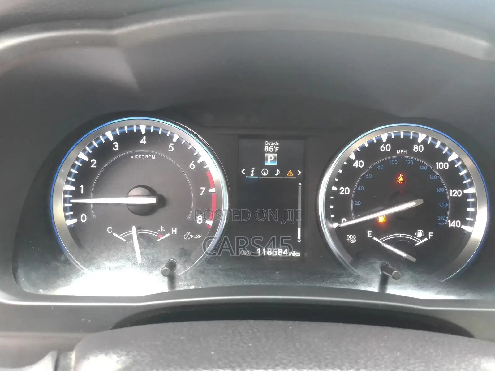 Toyota Highlander 2016 Blue