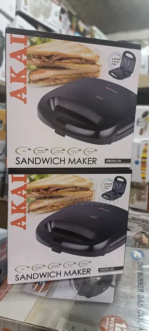Akai 2 Face Sandwich Maker
