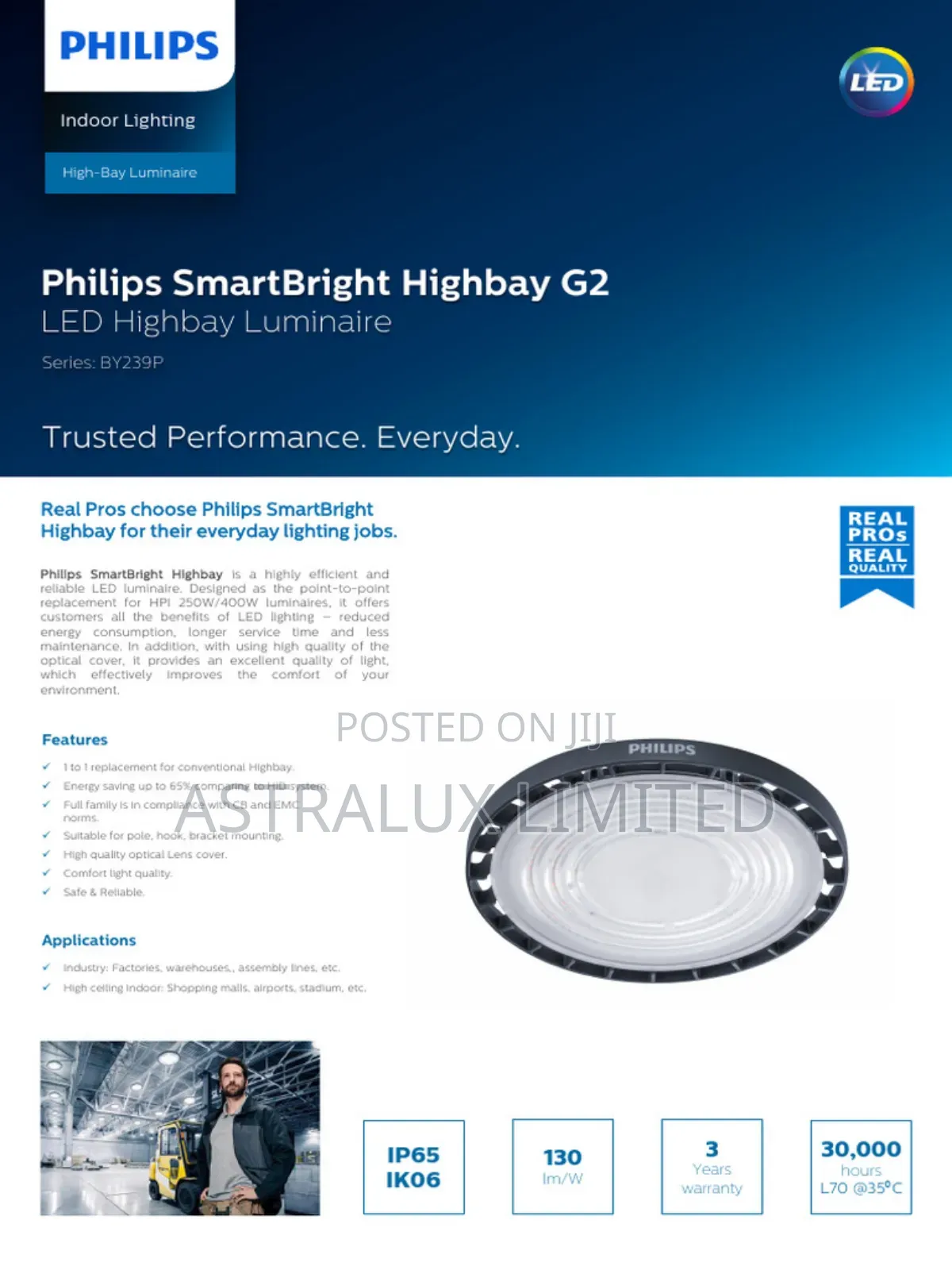 Philips 200w Smart Bright High Bay