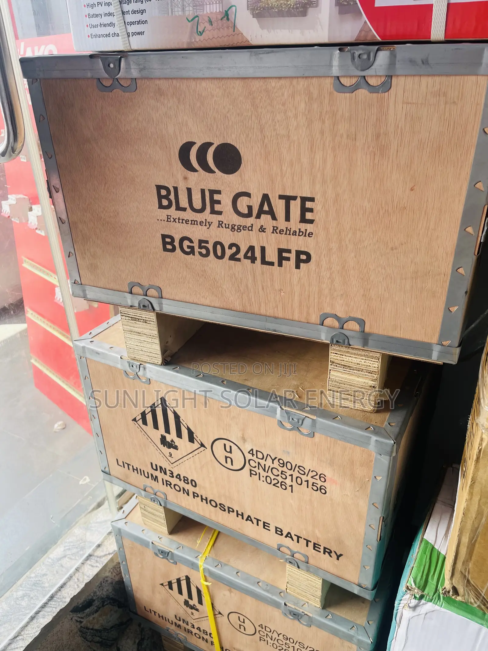 5kwh 25.6v Blue Gate Lithium Battery