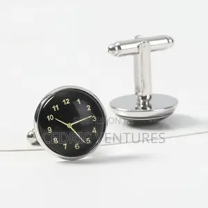 Watch Style Formal Men's Shirt Cufflinks