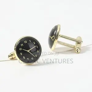 Watch Style Formal Men's Shirt Cufflinks