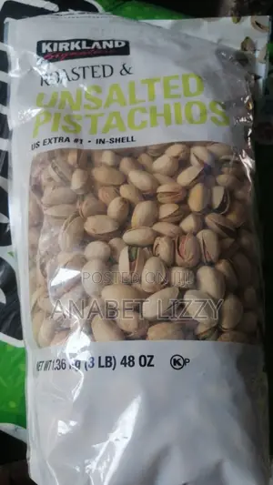 Kirkland Roasted and Unsalted Pistachios