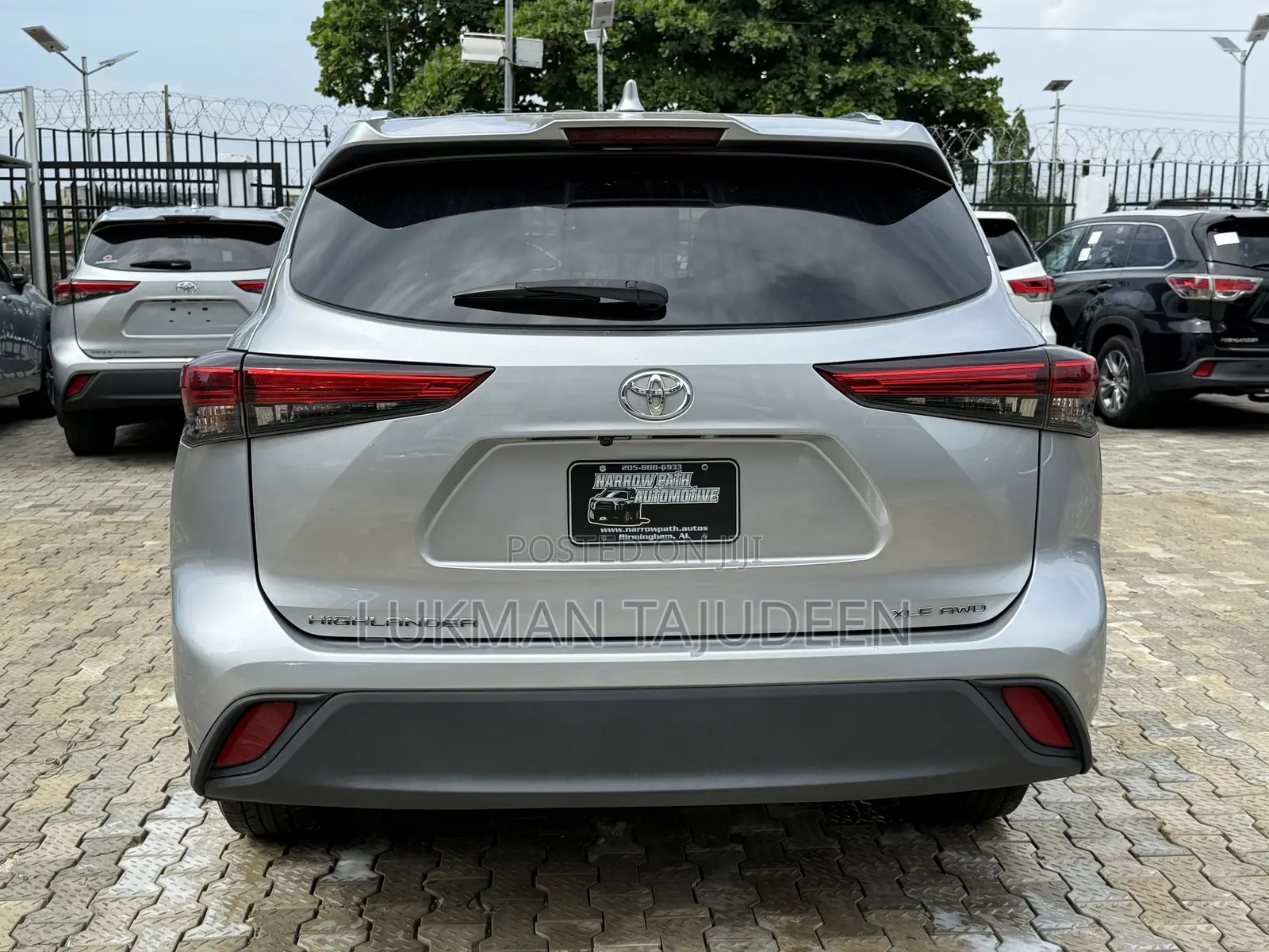 Toyota Highlander 2020 Silver
