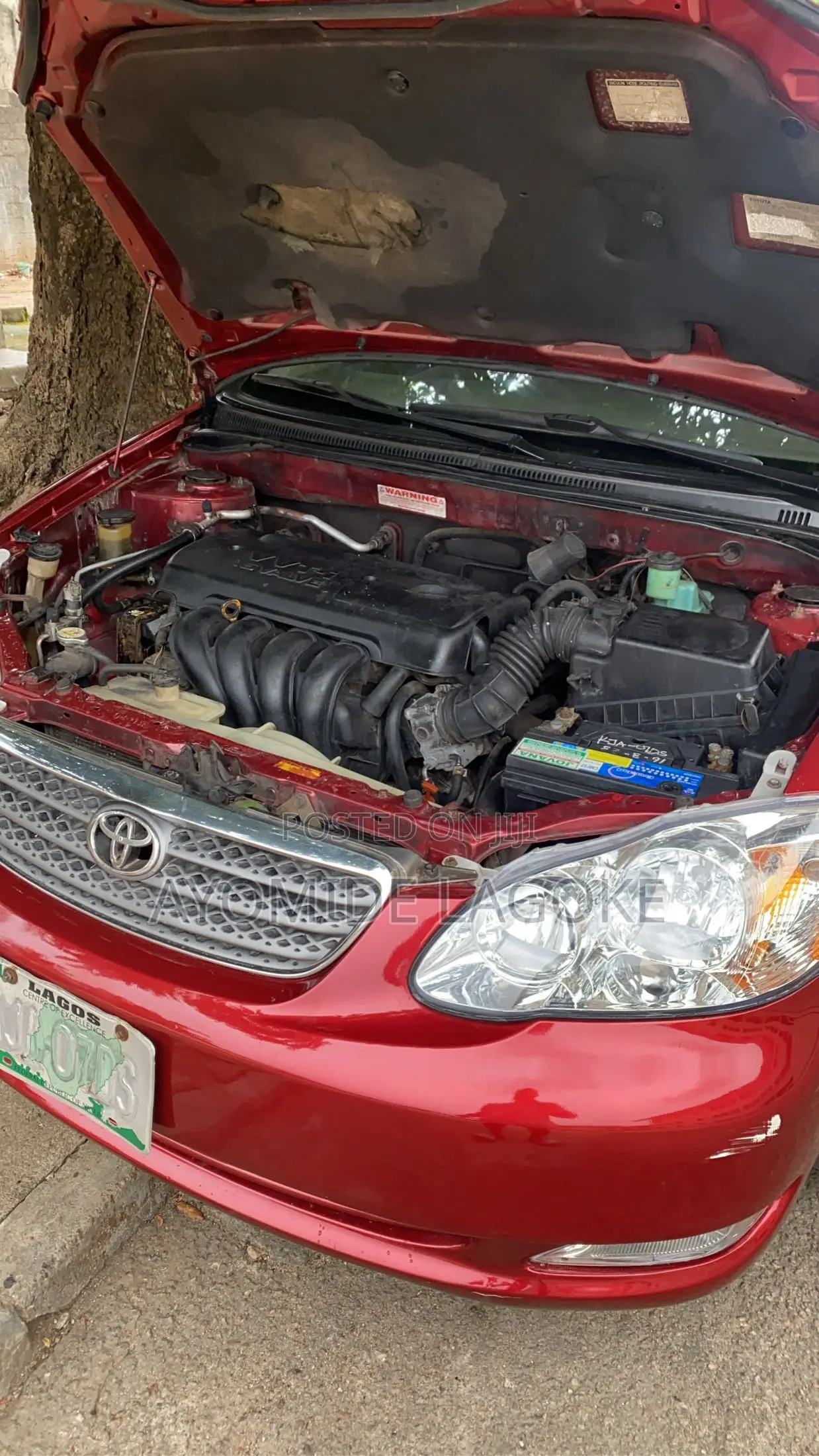 Toyota Corolla LE 2005 Red