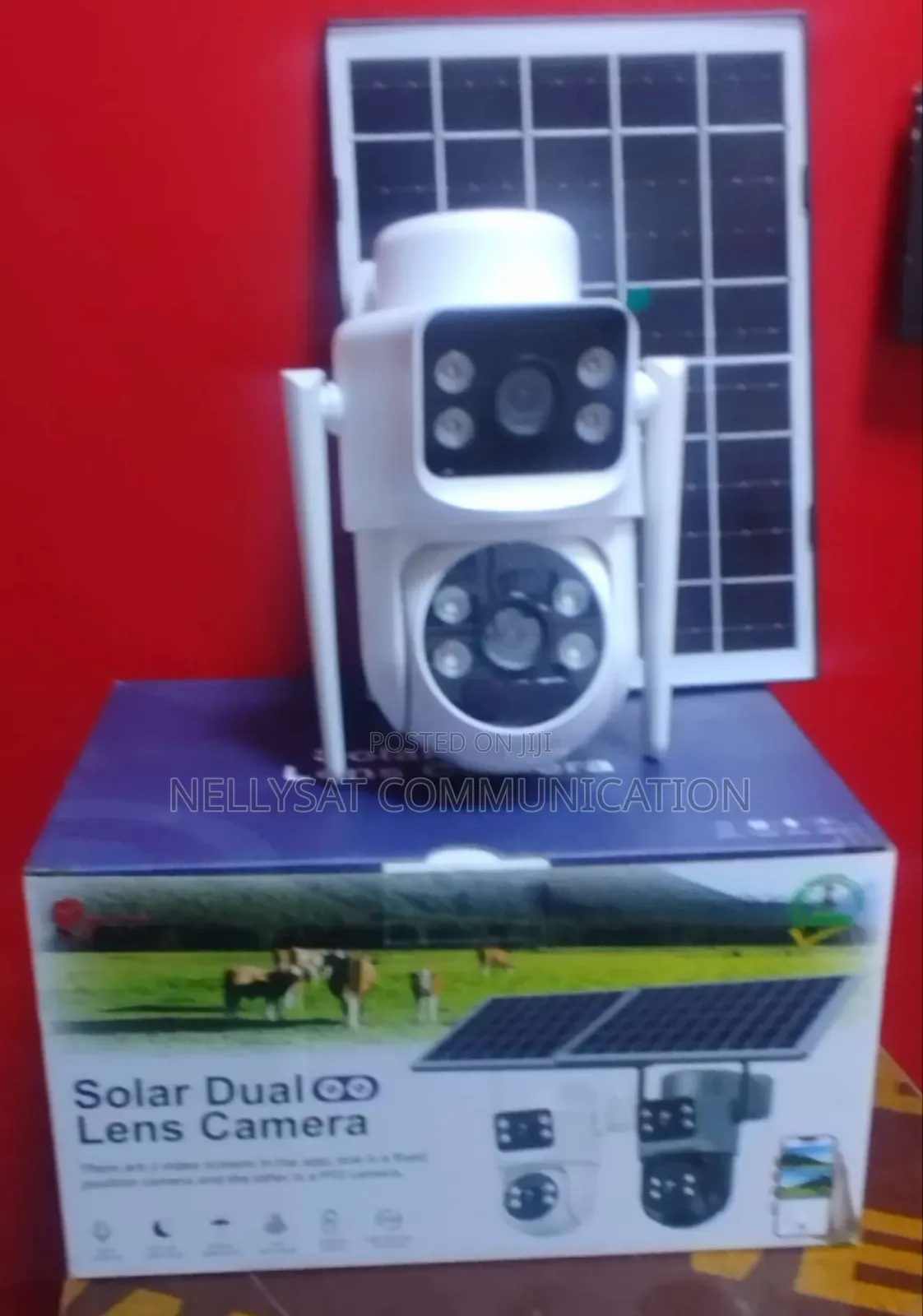 Eseecloud Solar Dual Lens Camera