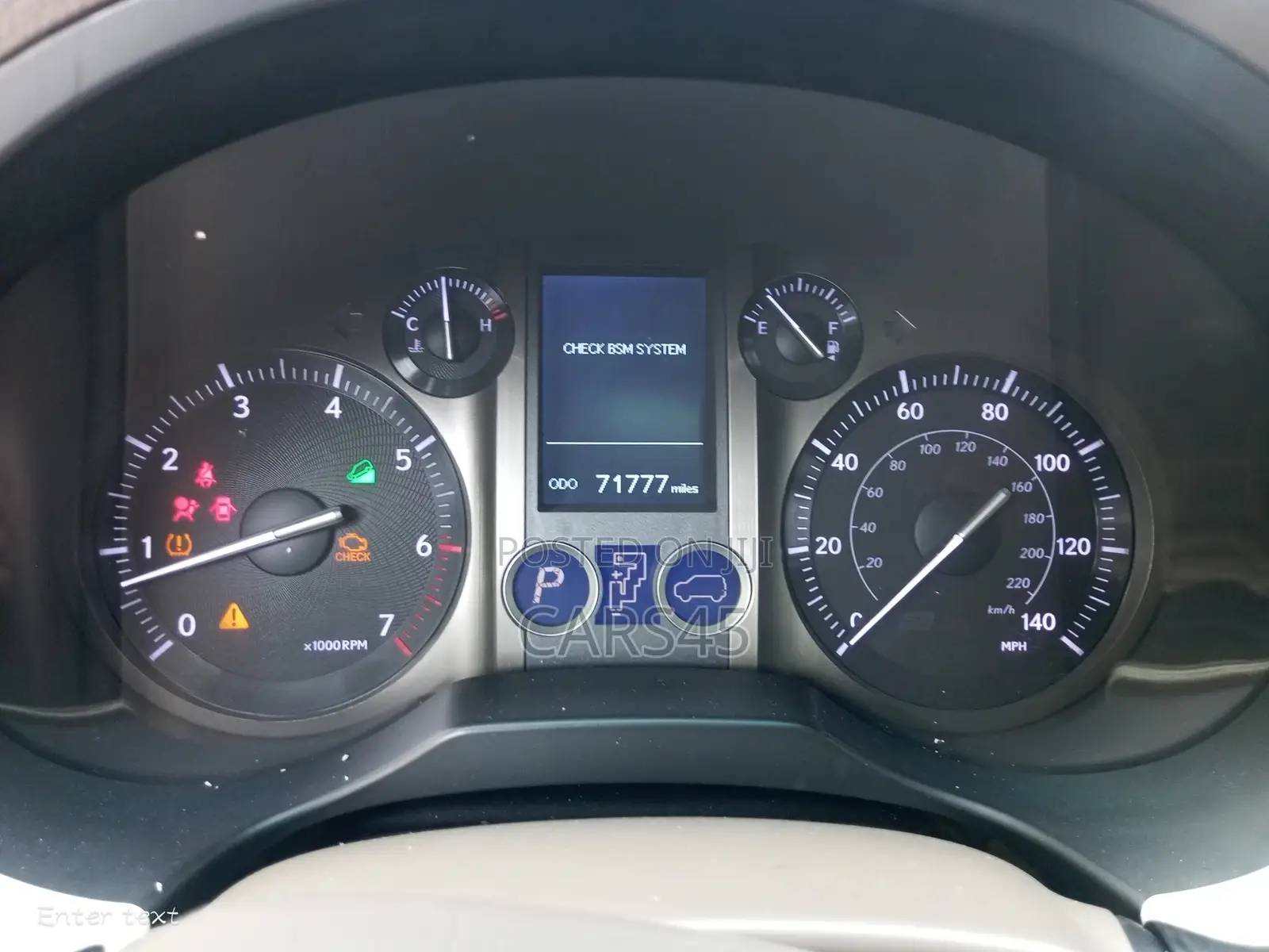 Lexus GX 2017 Black
