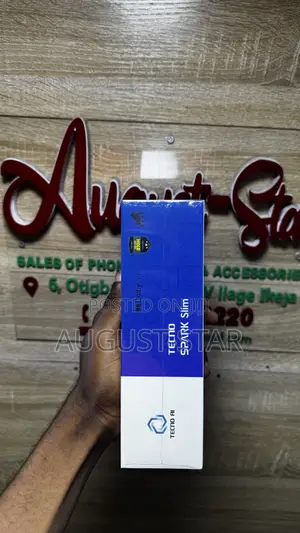 New Tecno Spark Slim 256 GB White