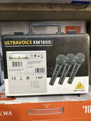 Behringer Ultravoice Xm1800s Professional Dynamic Wired Microphone