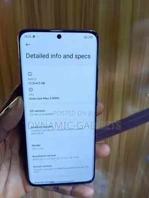 Xiaomi 12 256 GB Black